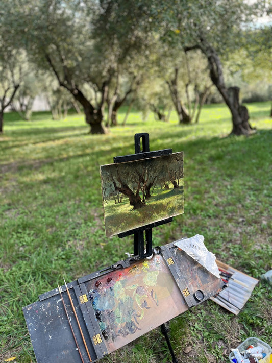 One-on-One Art Painting Lesson in Florence