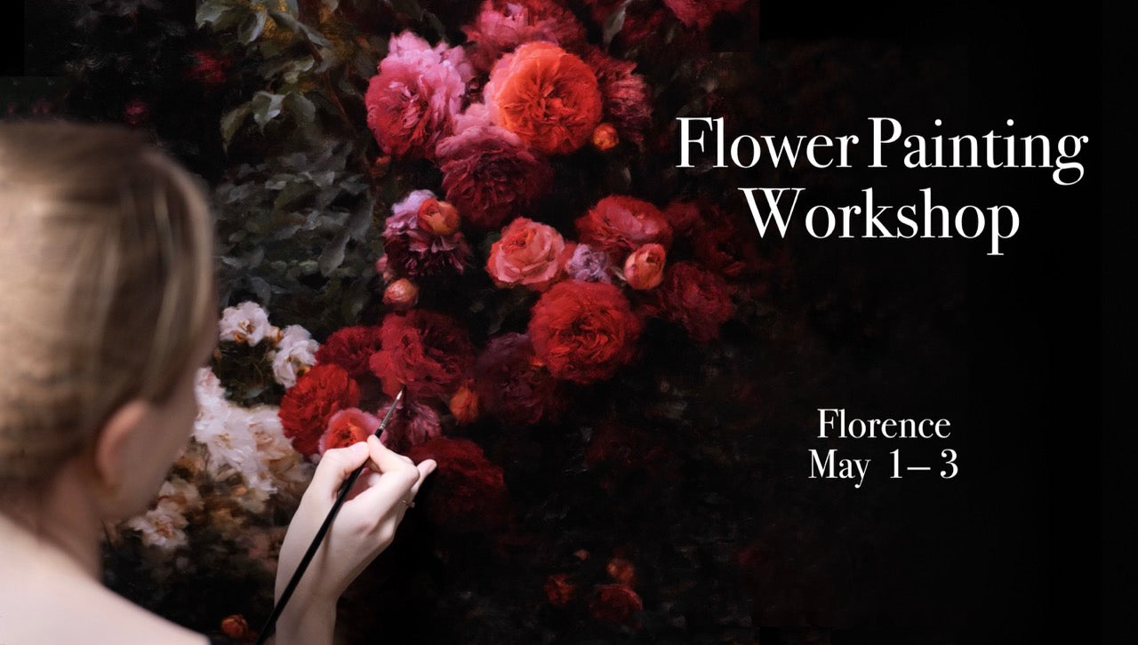 Flower Painting Workshop with Anhelina Holembivska - Deposit