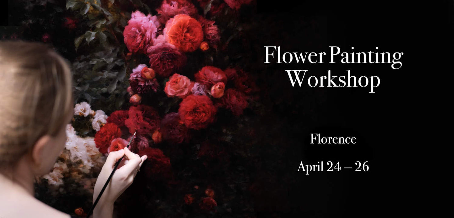 Flower Painting Workshop with Anhelina Holembivska - Deposit